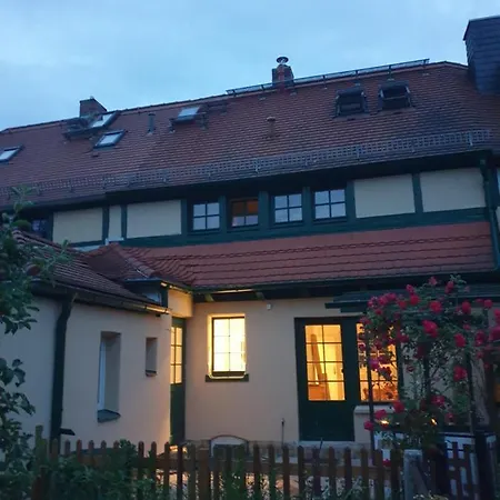 Denkmal-Ferienhaus In Dresden-Hellerau Mit Sauna Und Kamin Buitenkant foto